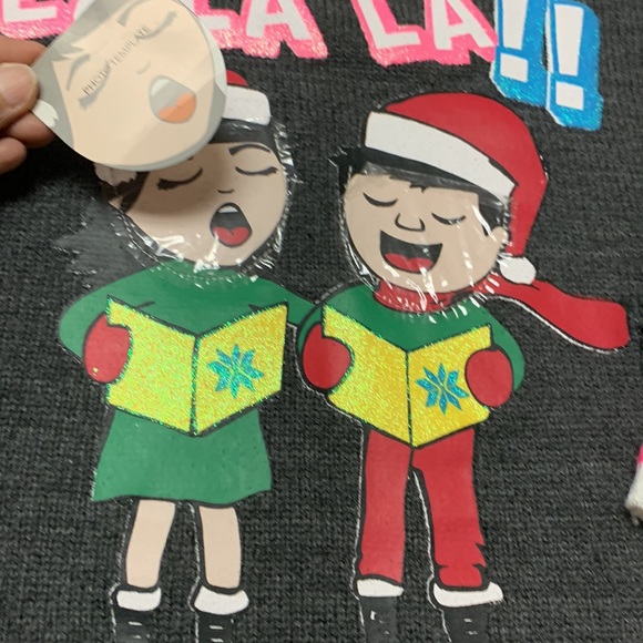 Christmas Ugly Sweater Fa La La La La - Picture 3 of 10